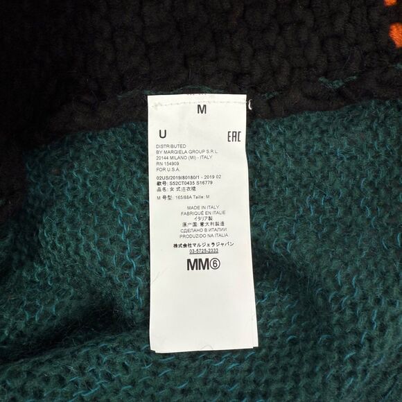 MM6 Maison Margiela Wool & Mohair Blend Knit Sweater Women's Medium - Picture 5 of 5